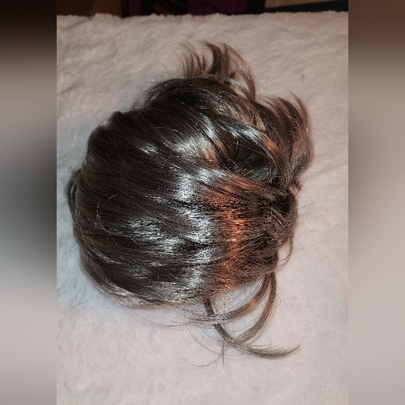 Paula Young Gray Ponytail Clip (Playful A3239)#51 - Picture 4 of 6